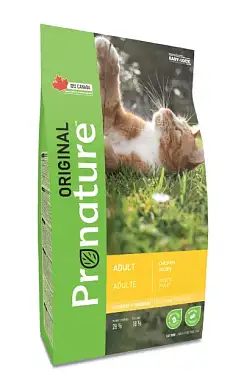 Pronature Original сухой корм для взрослых кошек с курицей
