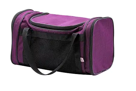 Купить zooexpress lux Турист Сумка-переноска для кошек и собак, фиолетовый